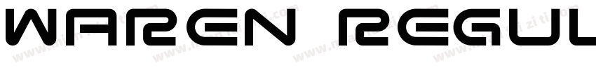 Waren Regular字体转换